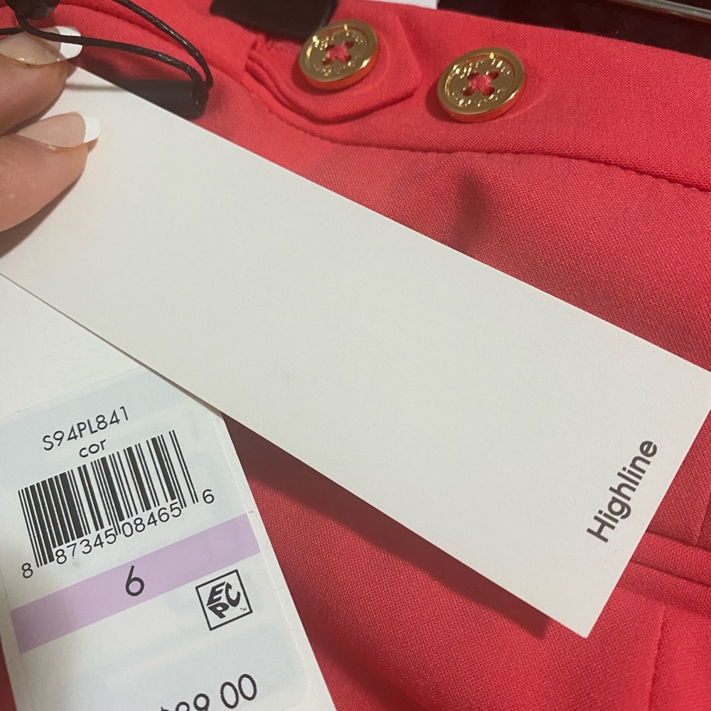 Pink Ankle length Calvin Klein pants - Picture 3 of 4